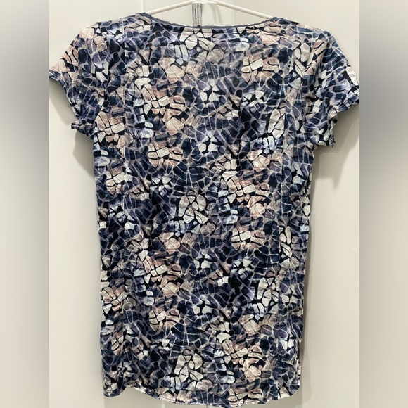 Preloved simply Vera Wang print top size S - Picture 2 of 3